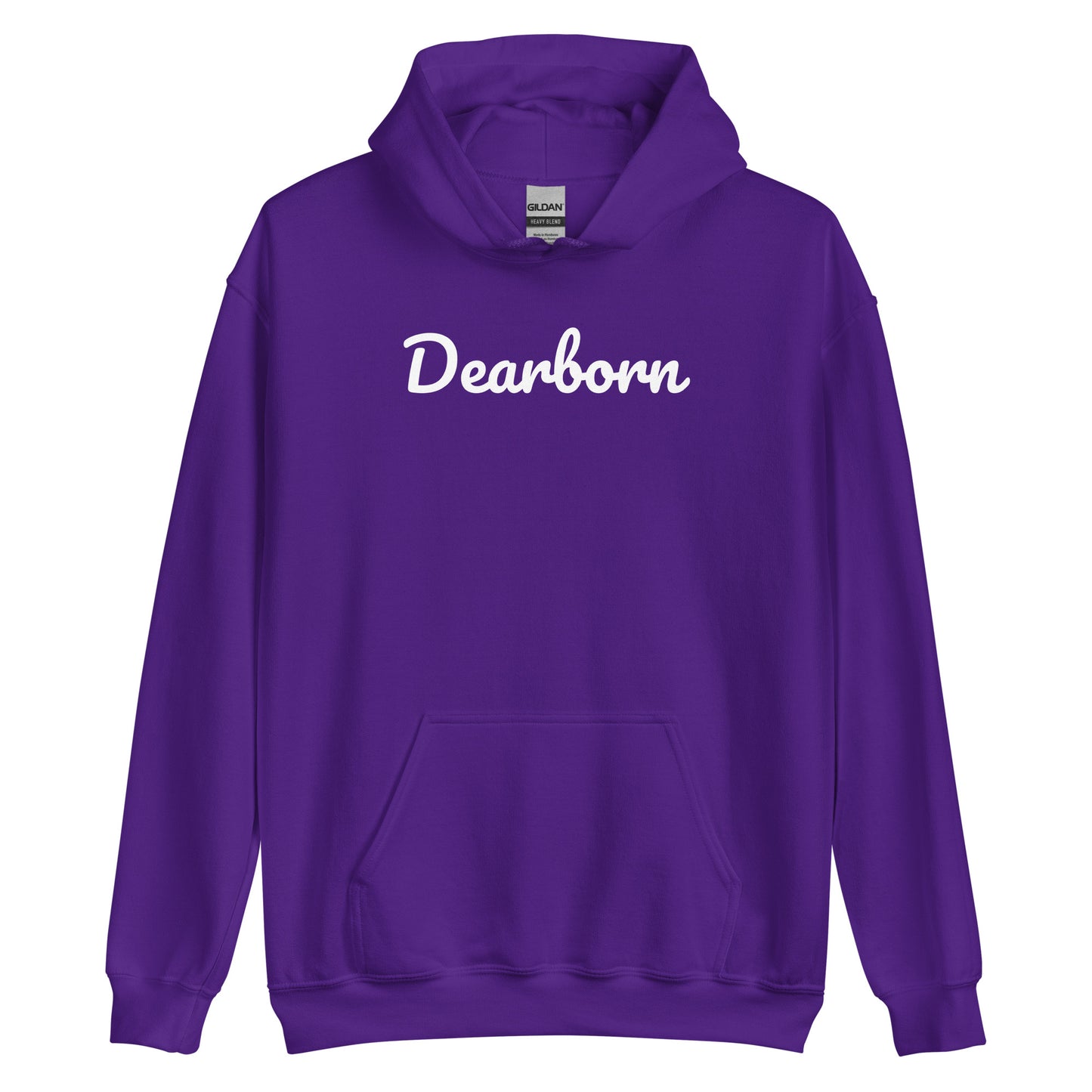 Dearborn Michigan Solo Script Unisex Hoodie