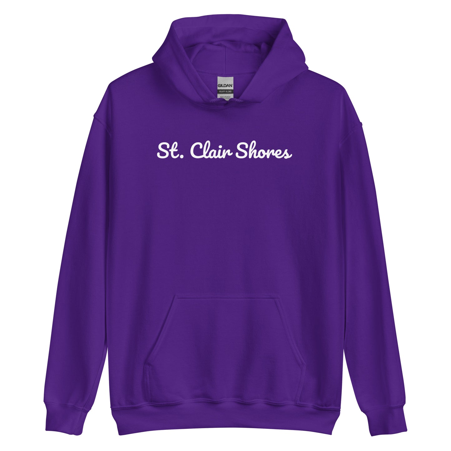 St. Clair Shores Michigan Solo Script Unisex Hoodie