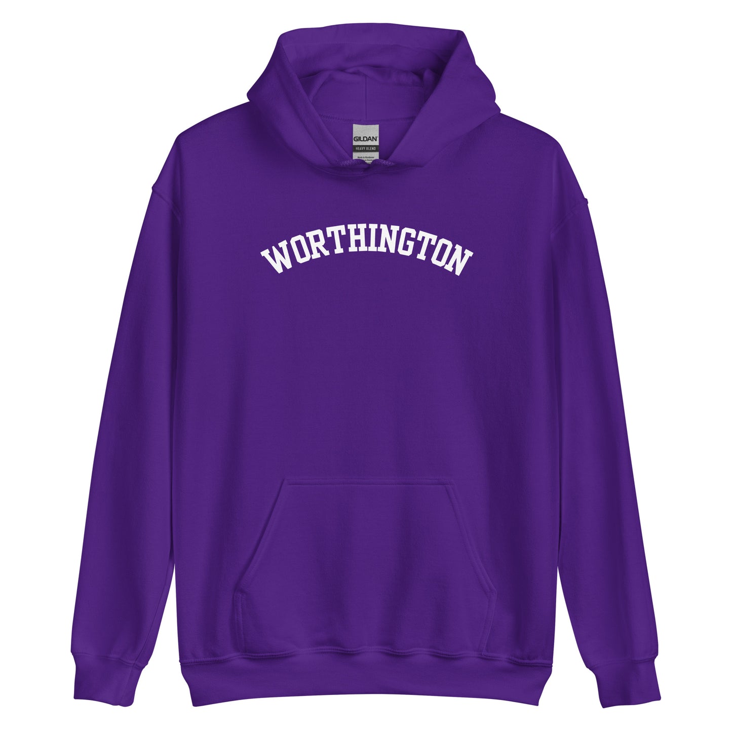 Worthington Ohio Block Solo Unisex Hoodie
