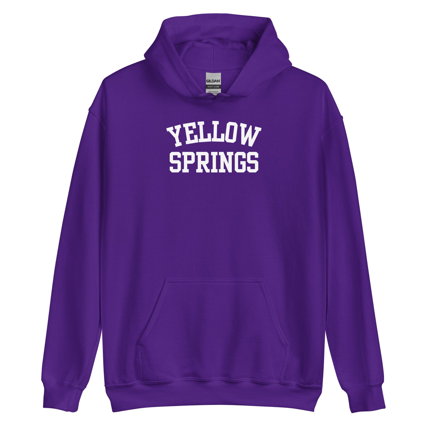 Yellow Springs Ohio Block Solo Unisex Hoodie