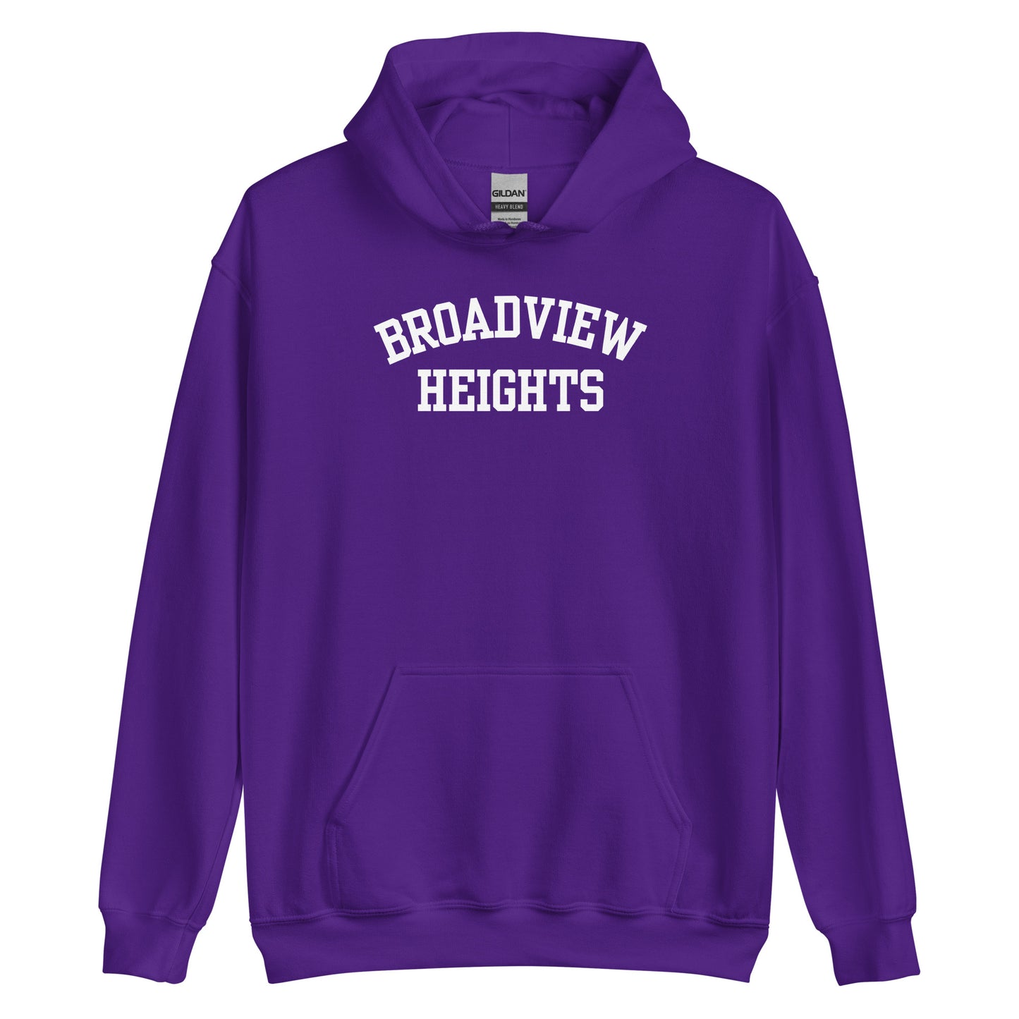 Broadview Heights Ohio Block Solo Unisex Hoodie