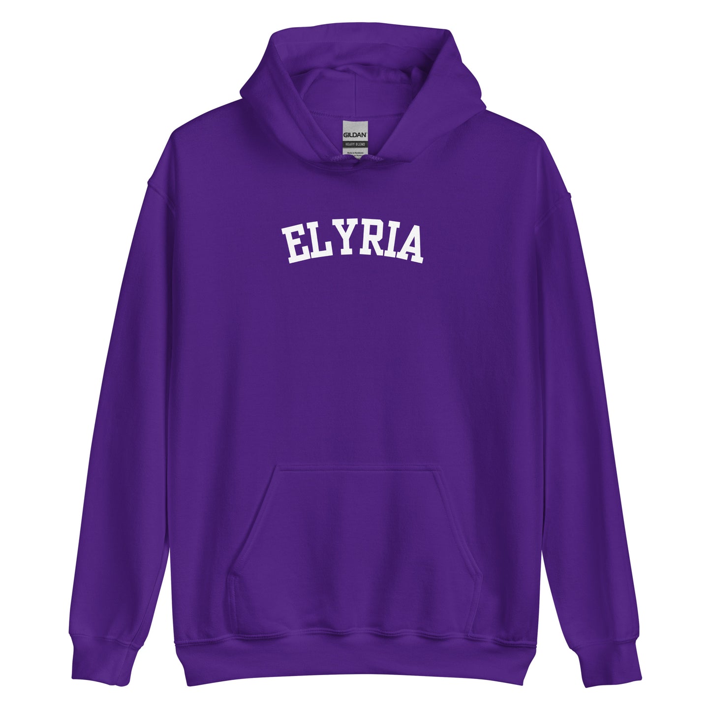Elyria Ohio Block Solo Unisex Hoodie
