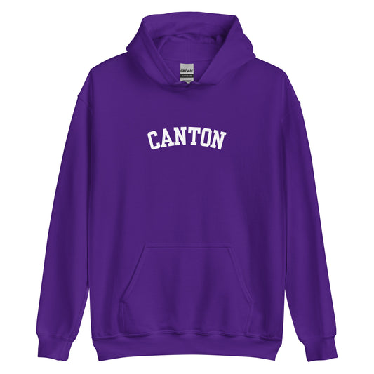 Canton Illinois Block Solo Unisex Hoodie