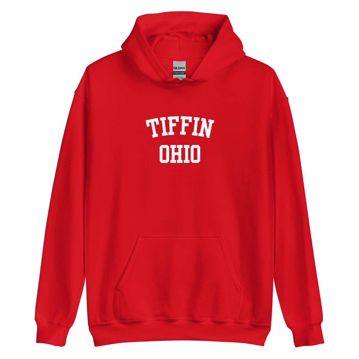Tiffin Ohio Block Unisex Hoodie