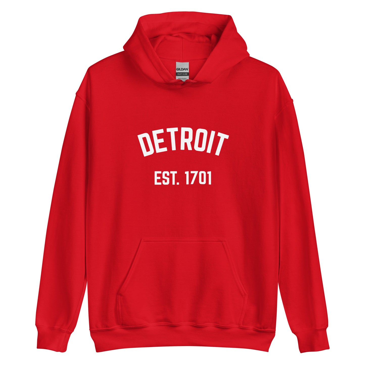 Detroit Michigan EST Unisex Hoodie