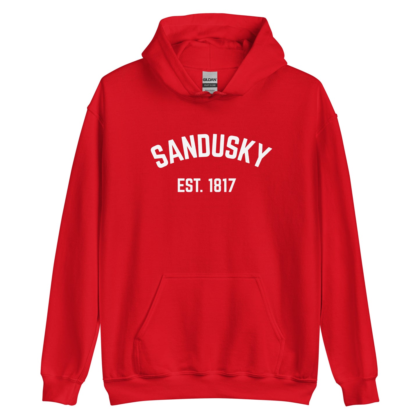 Sandusky Ohio EST Unisex Hoodie