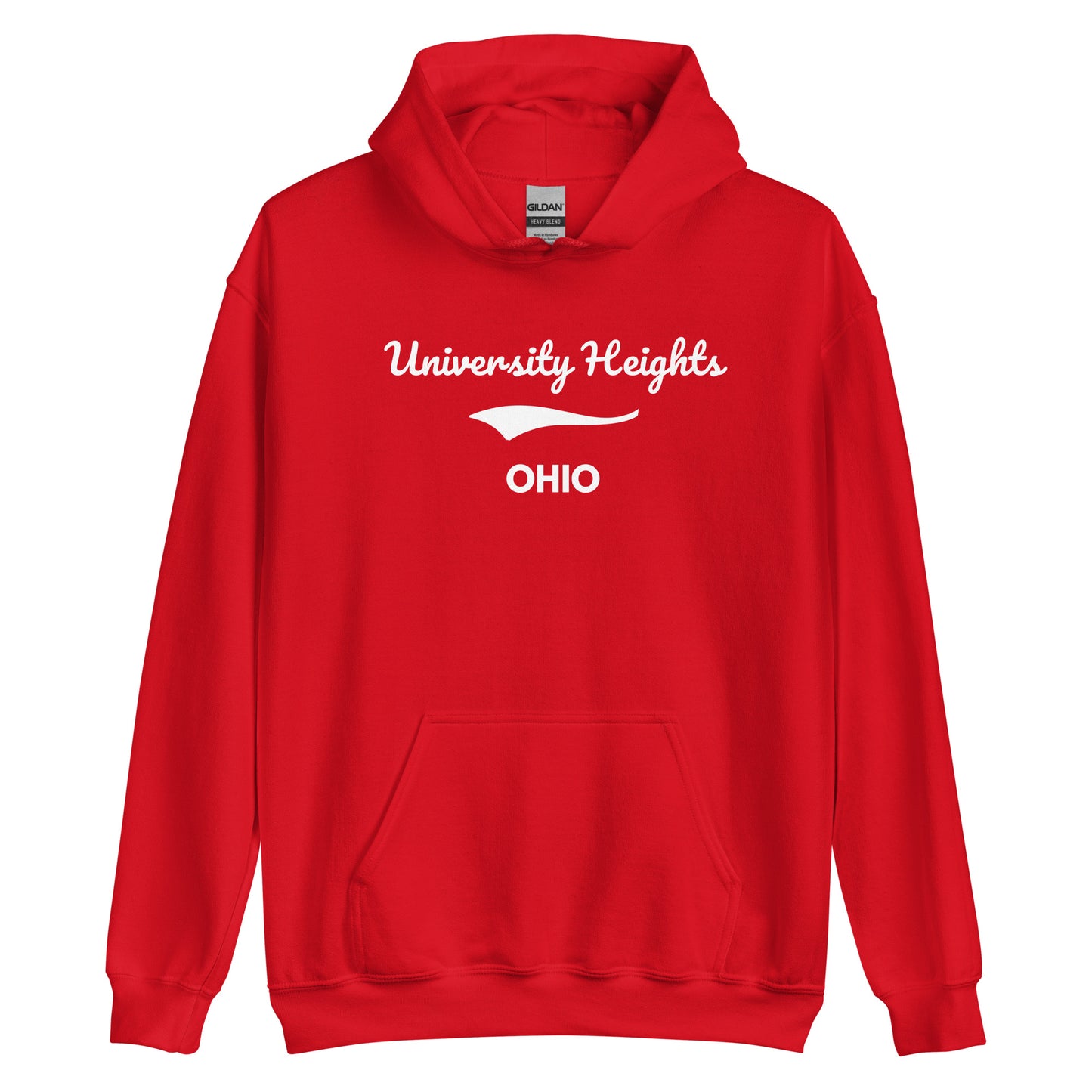 University Heights Ohio Script Unisex Hoodie