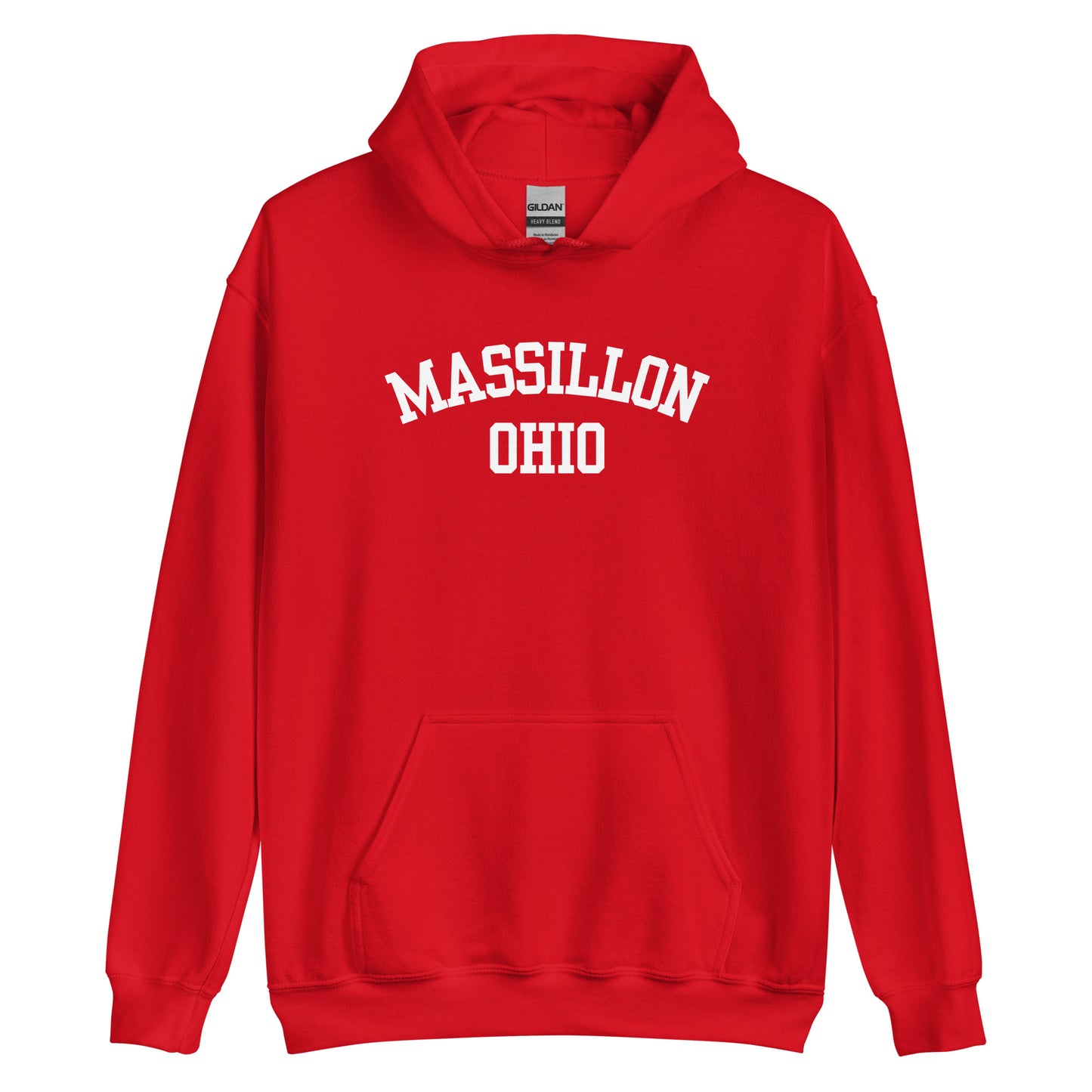 Massillon Ohio Block Unisex Hoodie