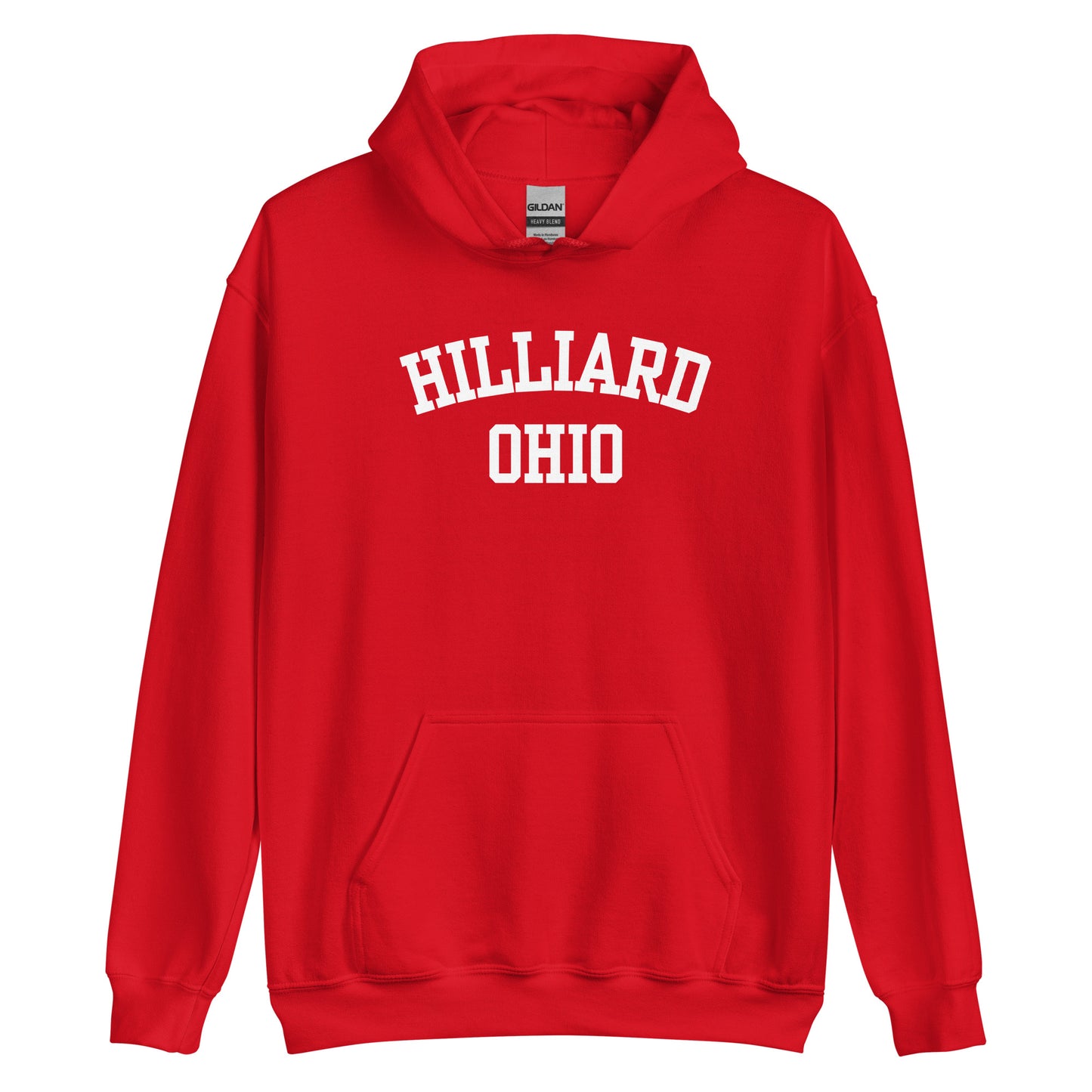 Hilliard, Ohio Block Unisex Hoodie