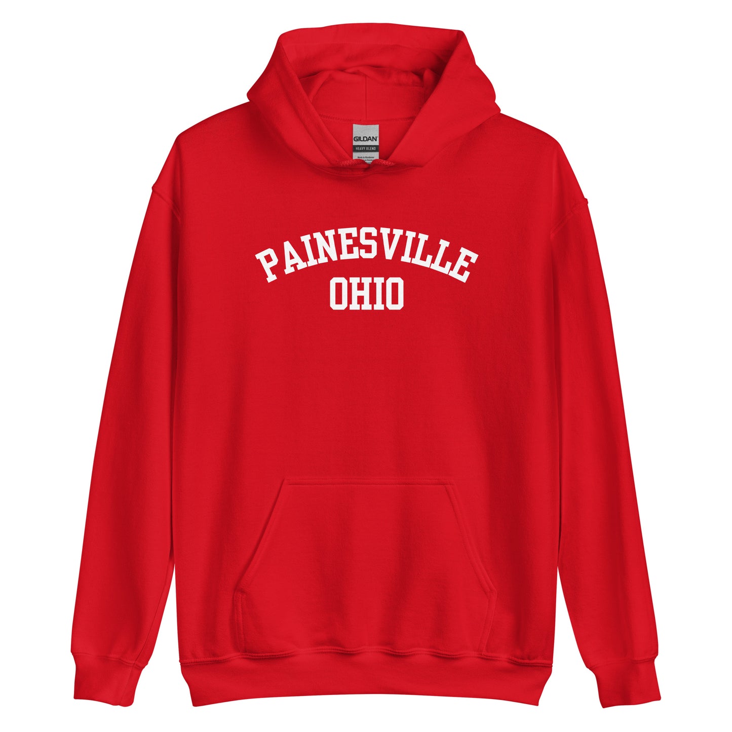 Painesville Ohio Block Unisex Hoodie