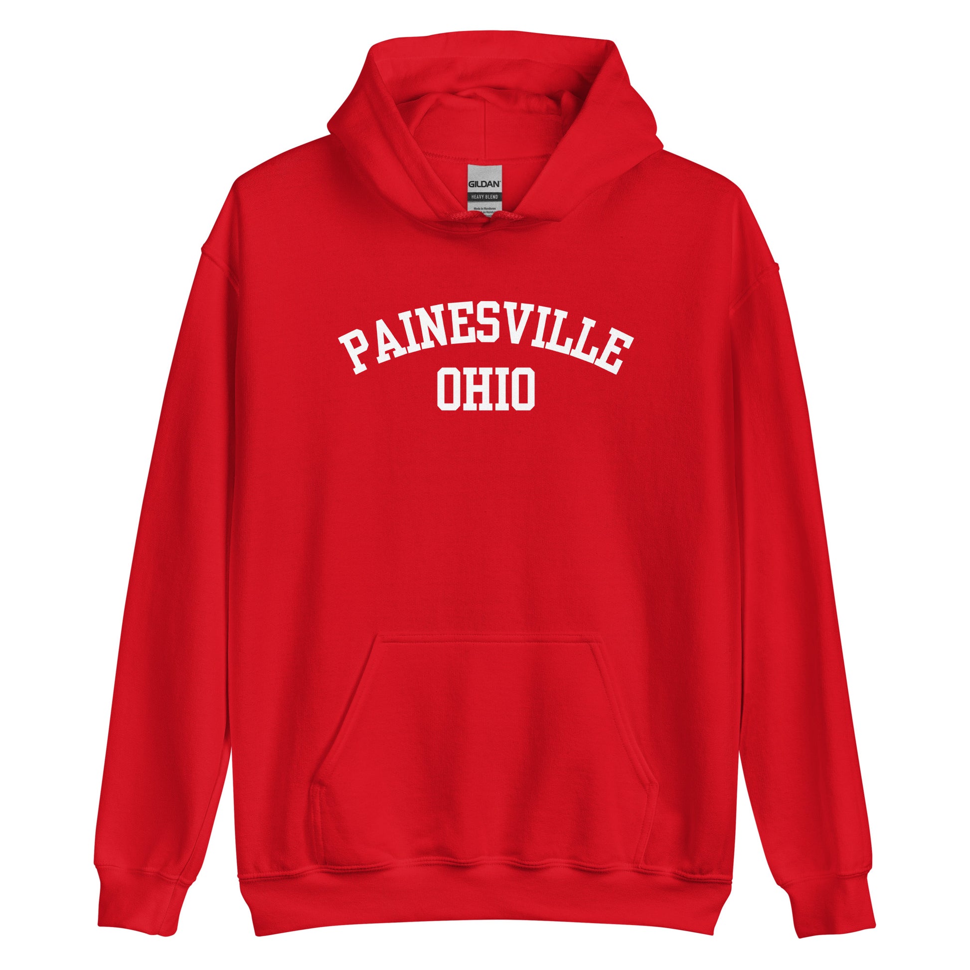 Painesville Ohio Block Unisex Hoodie
