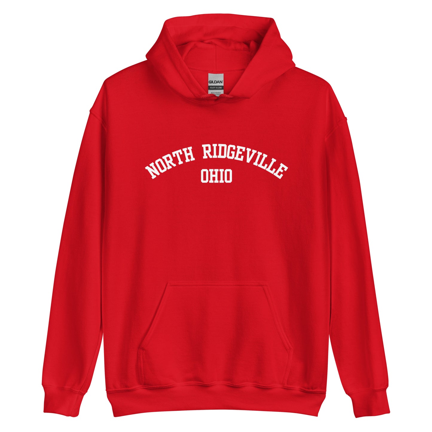North Ridgeville Ohio Block Unisex Hoodie