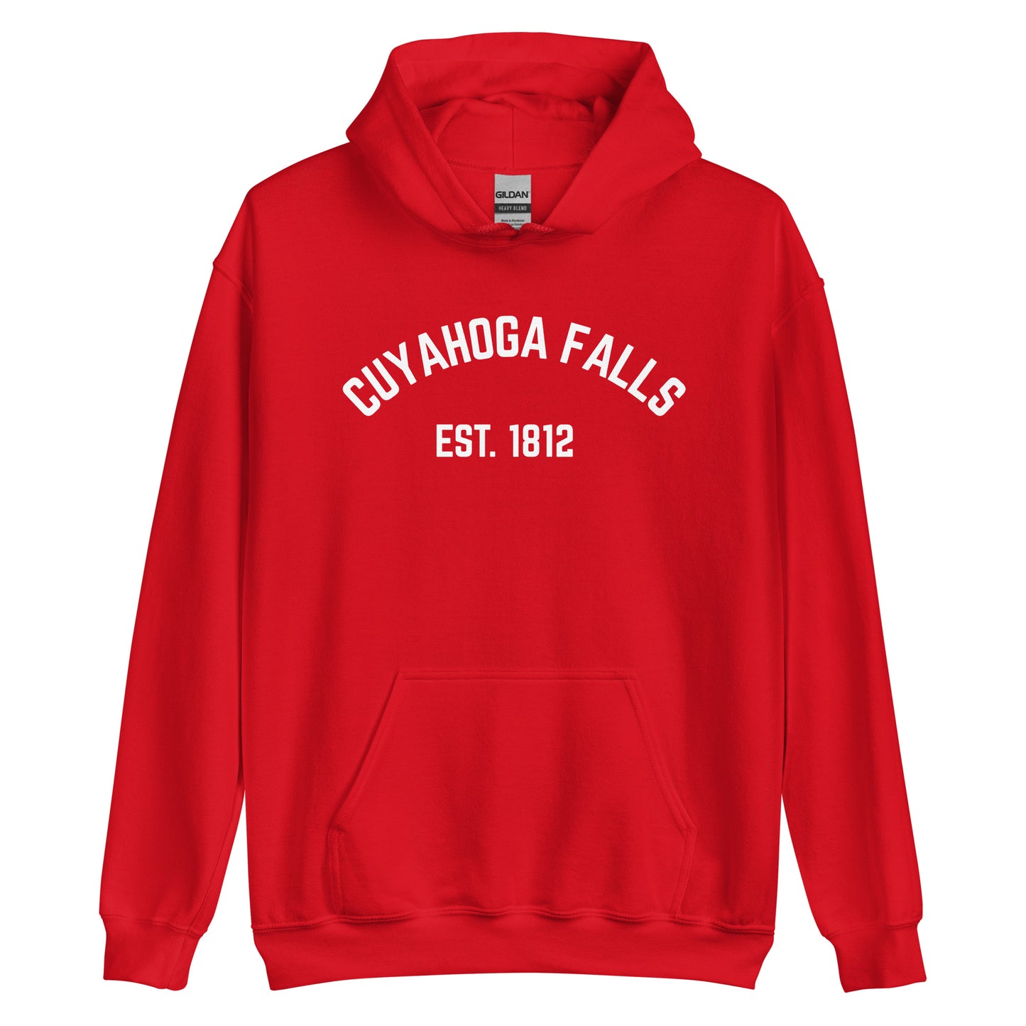 Cuyahoga Falls Ohio EST Unisex Hoodie