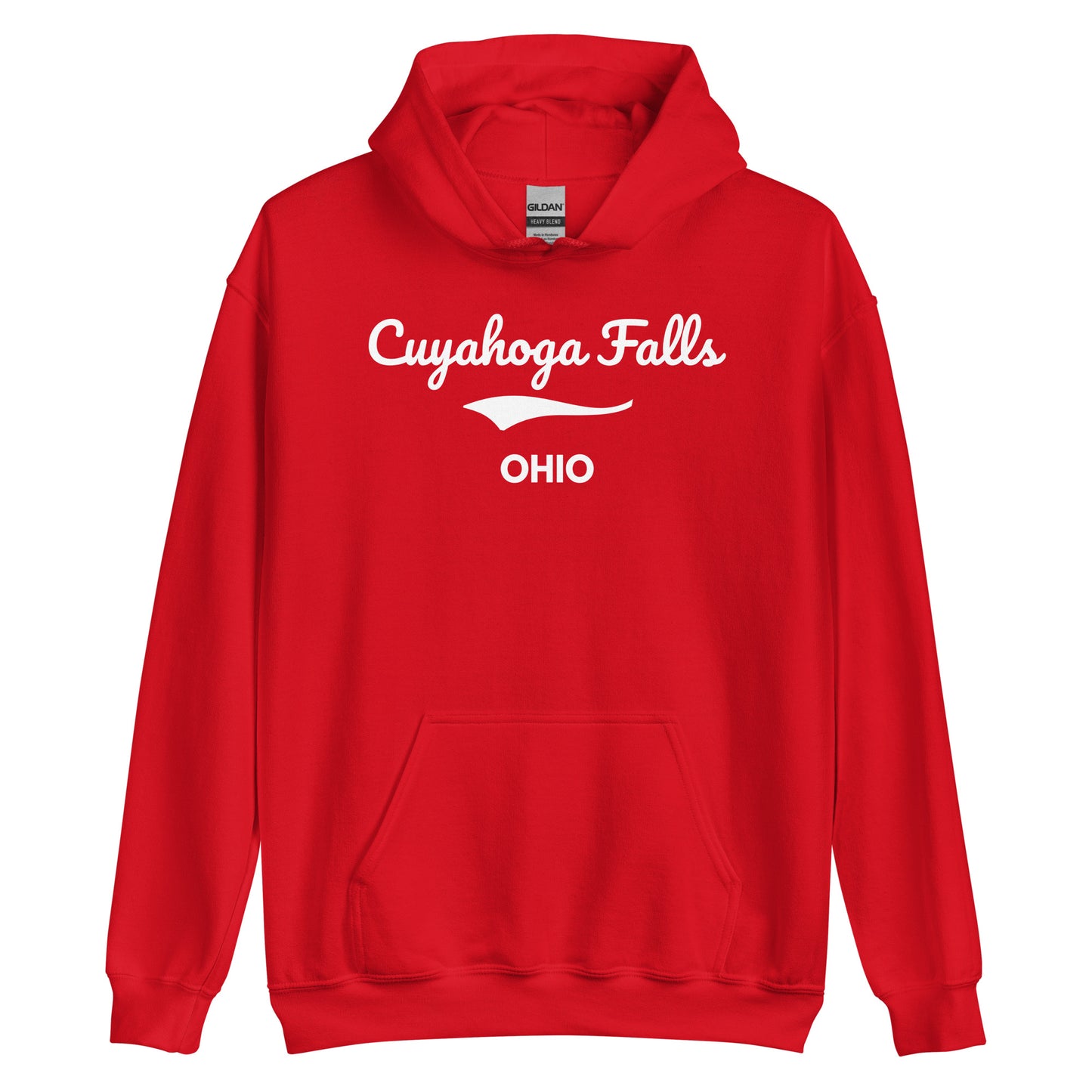 Cuyahoga Falls Ohio Script Unisex Hoodie