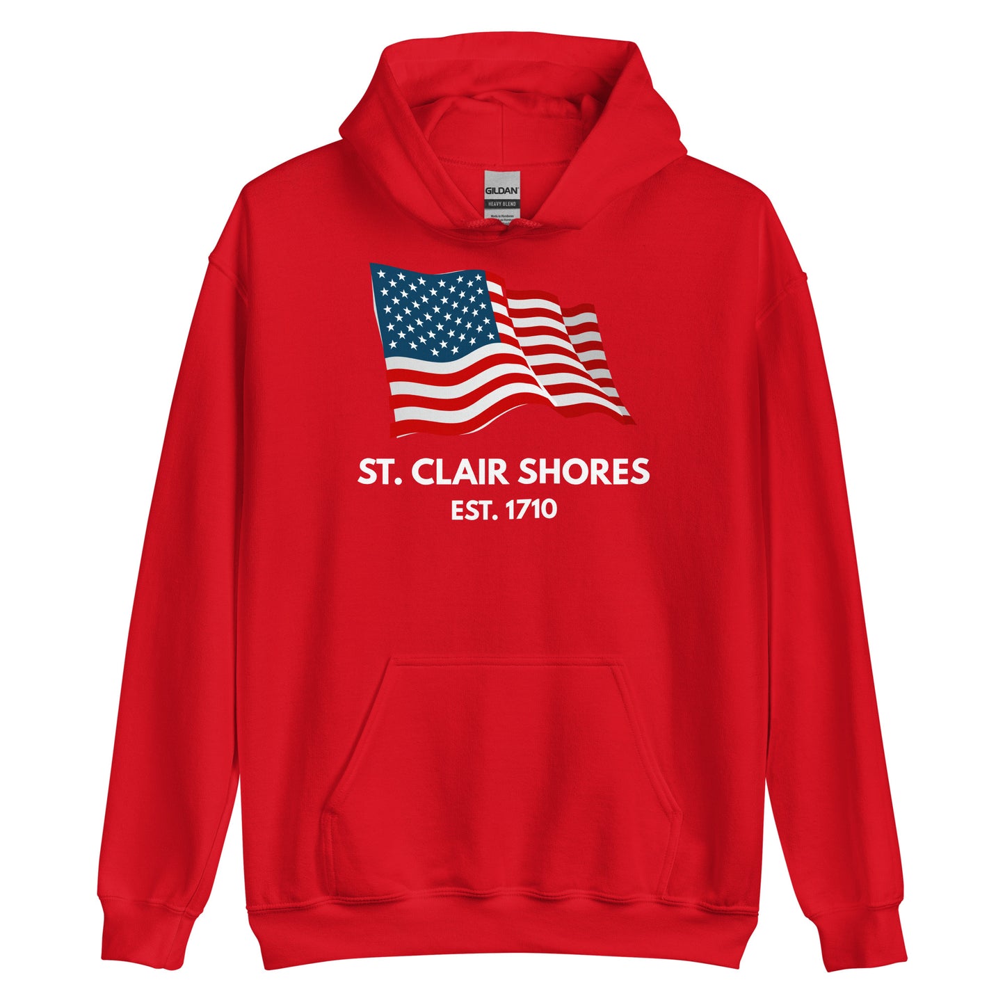 St. Clair Shores Michigan Fourth of July Unisex Hoodie