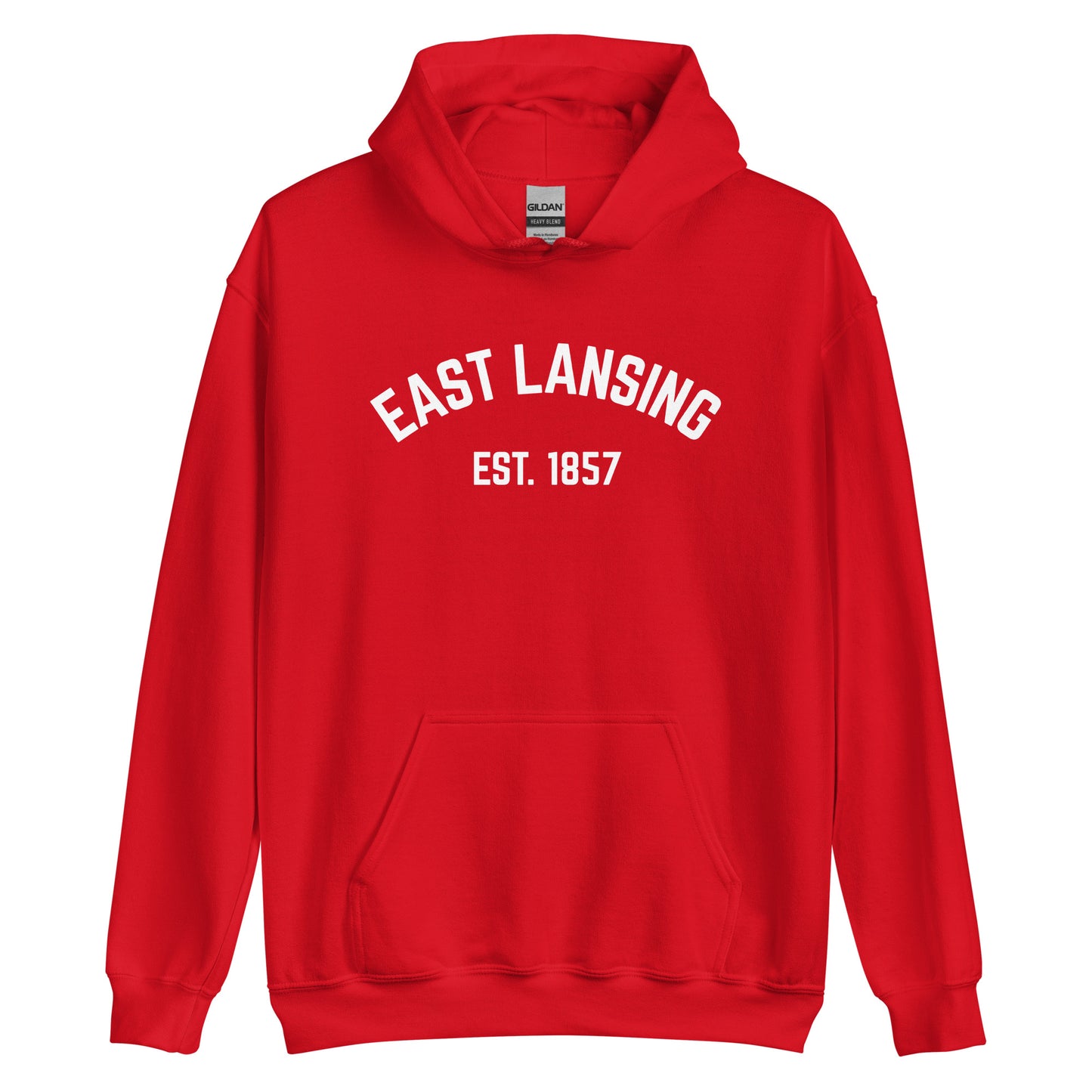 East Lansing Michigan EST Unisex Hoodie