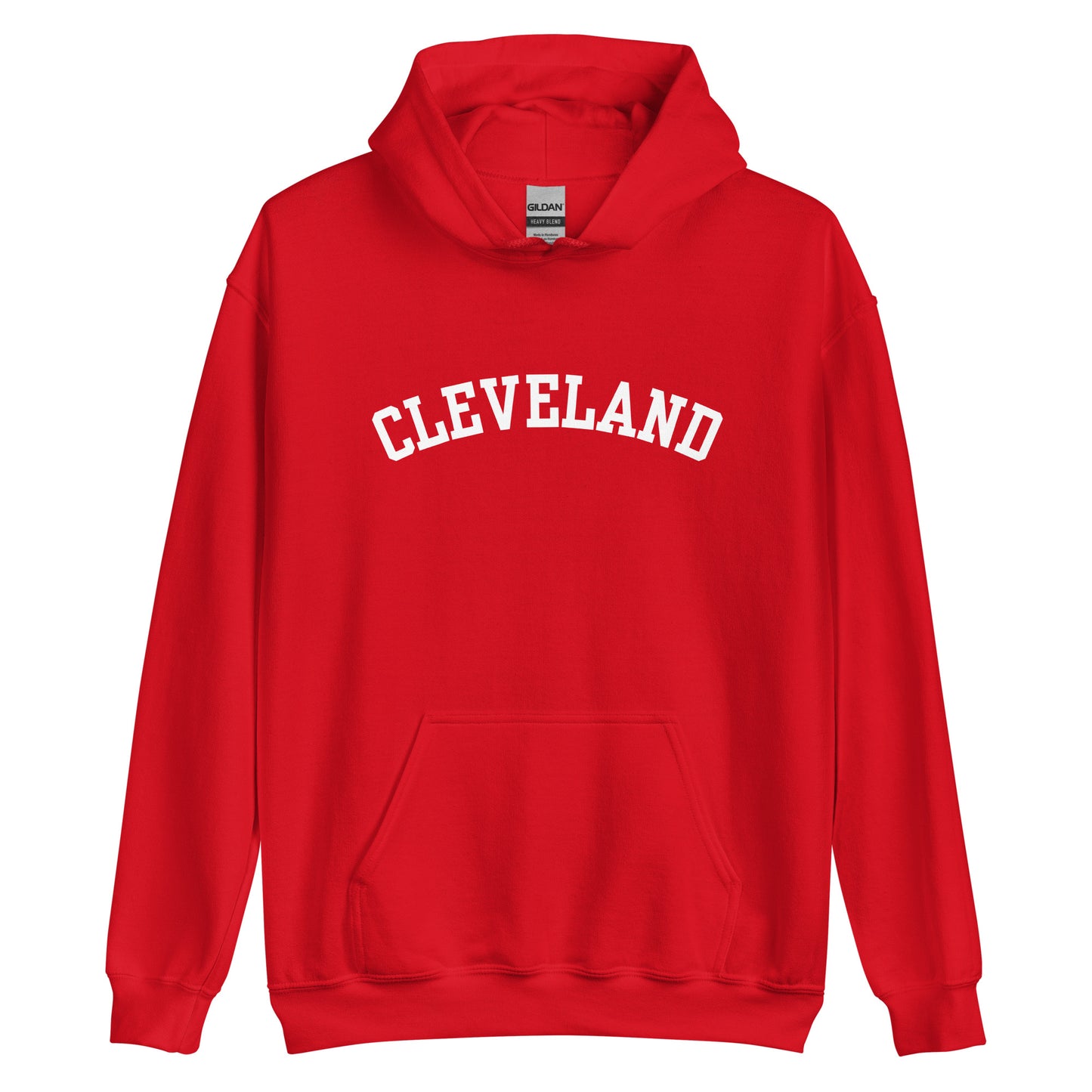 Cleveland Ohio Block Solo Unisex Hoodie