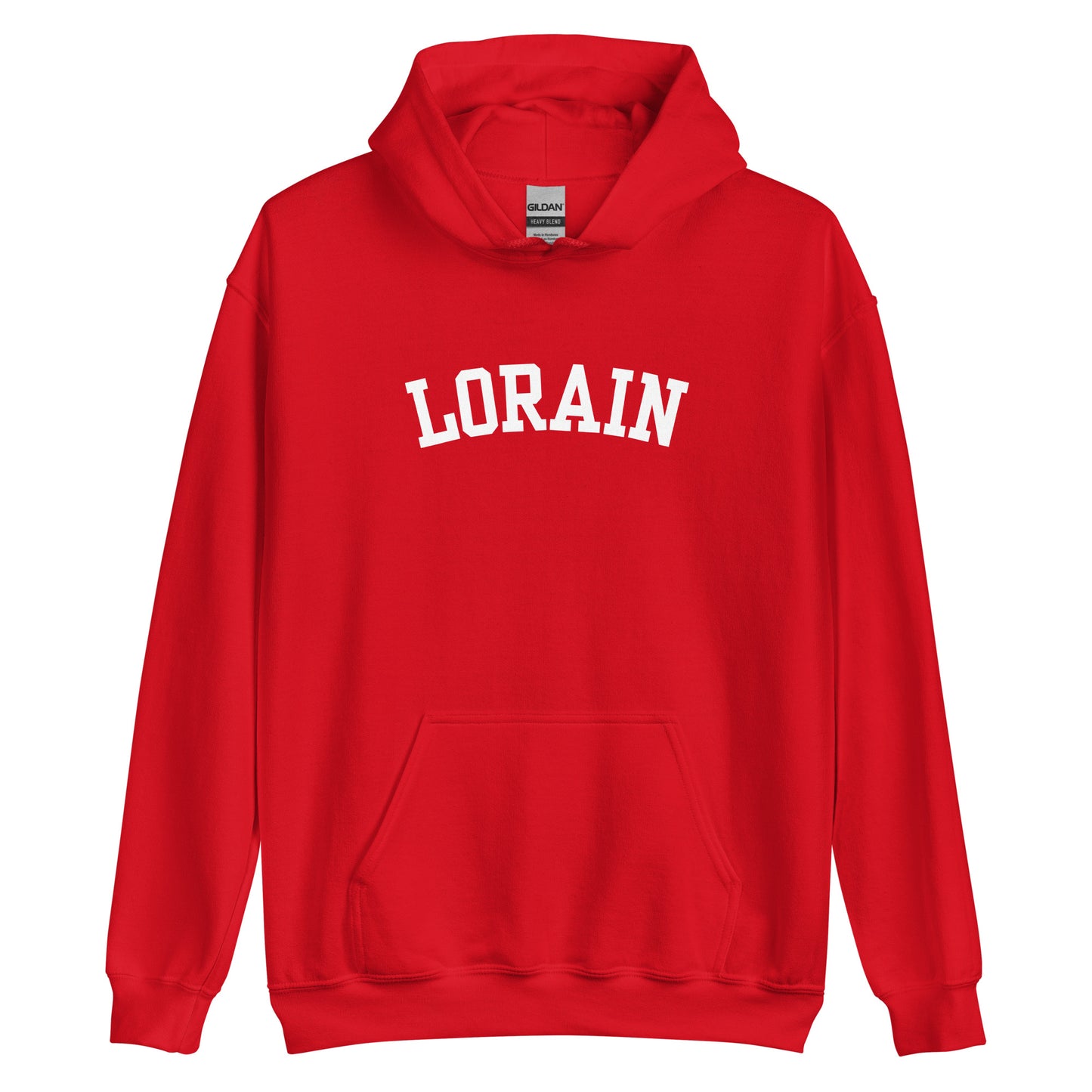 Lorain Ohio Solo Block Unisex Hoodie