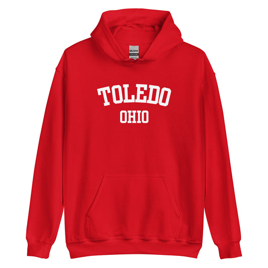 Toledo Ohio Block Unisex Hoodie