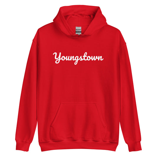 Youngstown Ohio Solo Script Unisex Hoodie