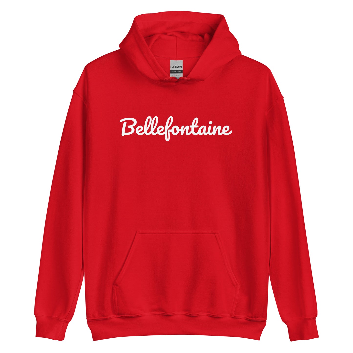 Bellefontaine Ohio Solo Script Unisex Hoodie