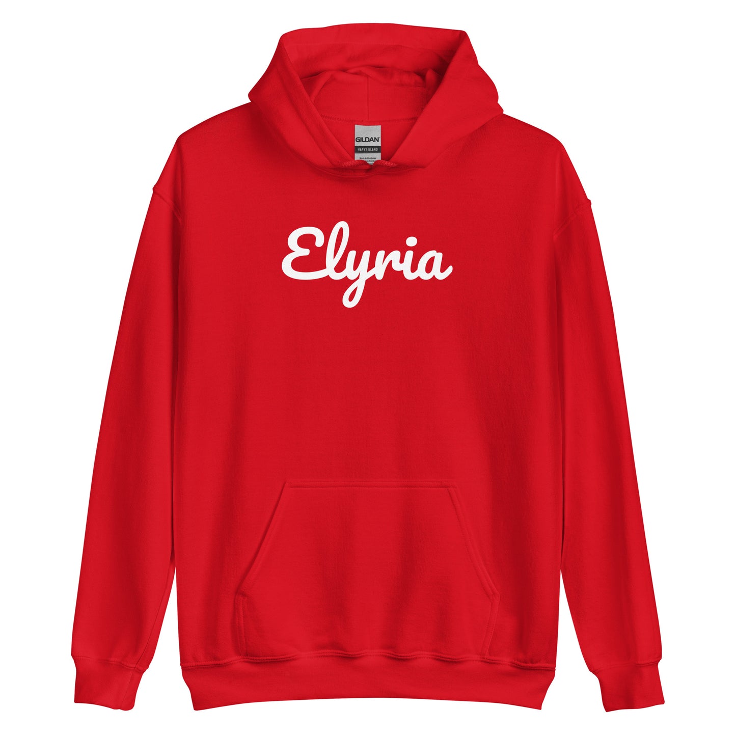 Elyria Ohio Solo Script Unisex Hoodie