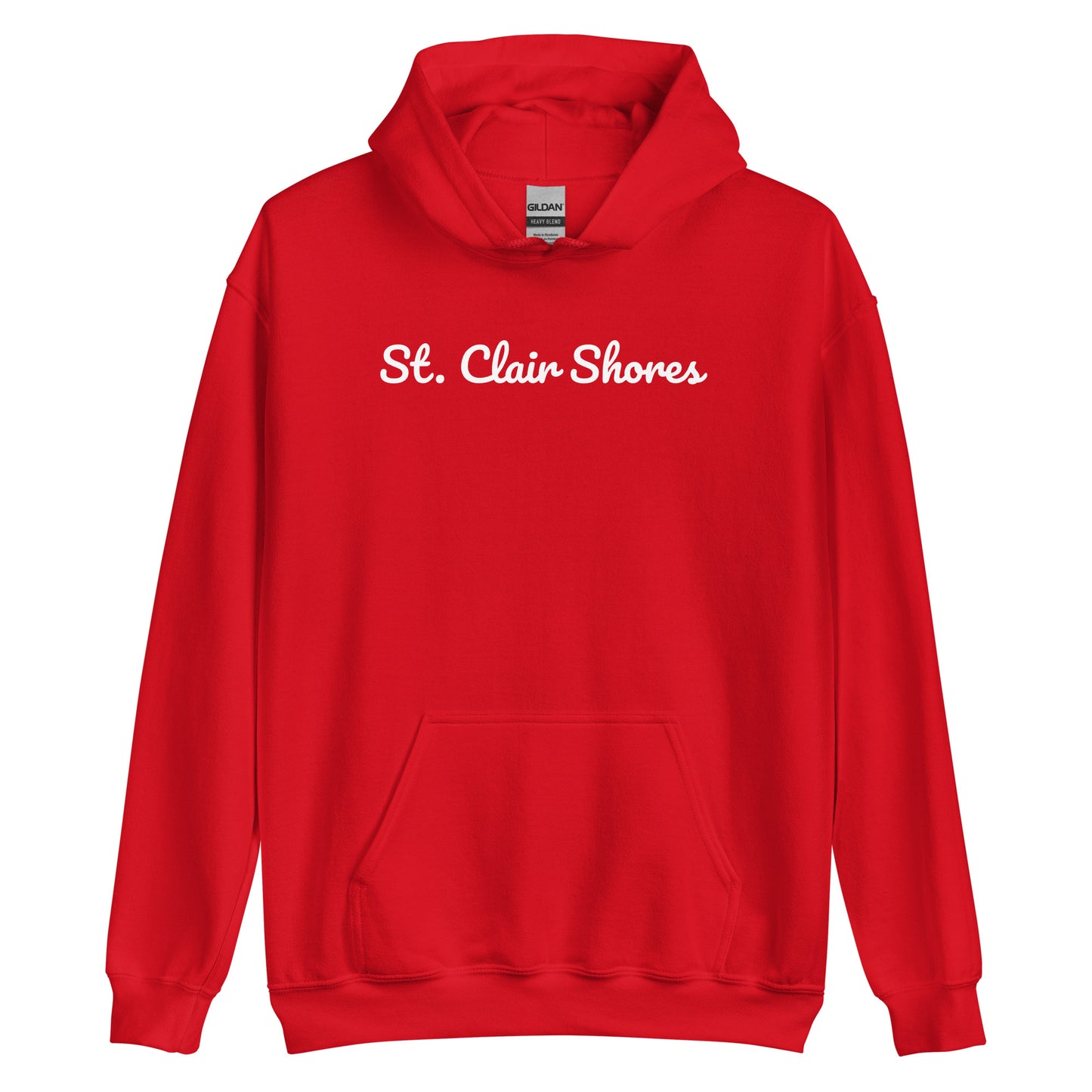 St. Clair Shores Michigan Solo Script Unisex Hoodie