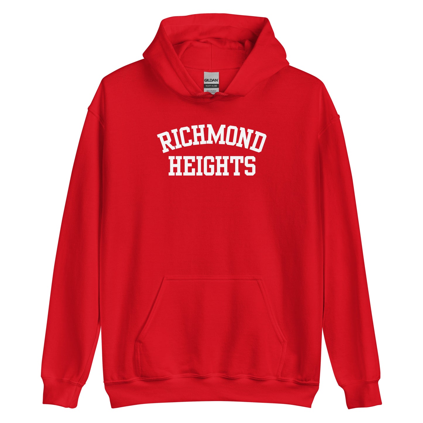 Richmond Heights Ohio Block Solo Unisex Hoodie
