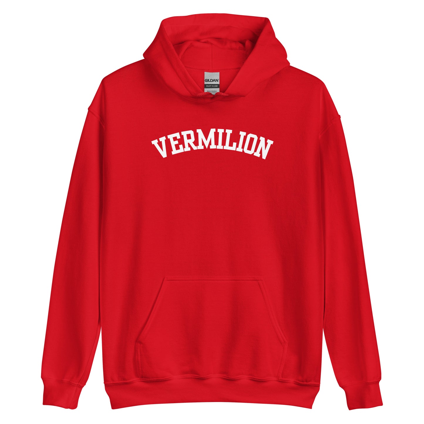 Vermilion Ohio Block Solo Unisex Hoodie