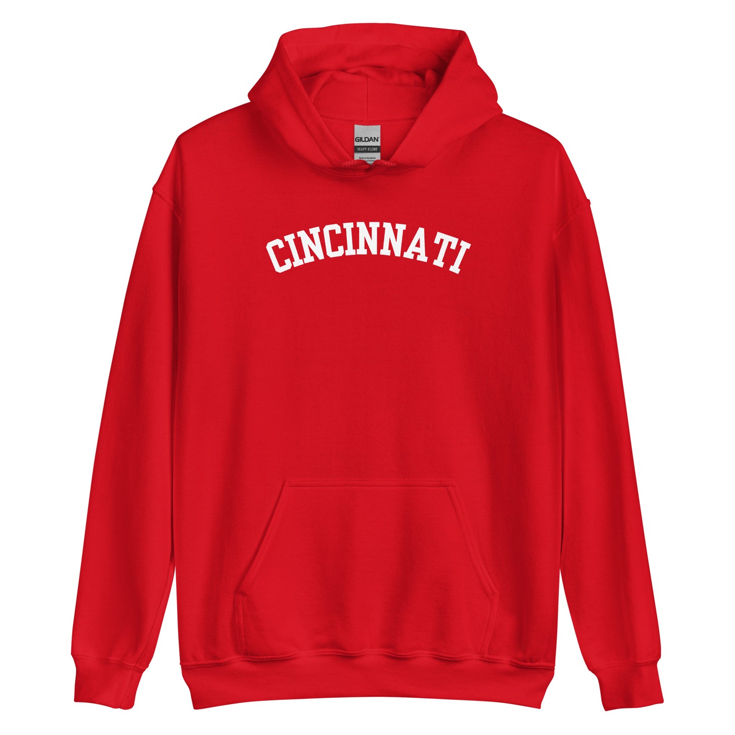 Cincinnati Ohio Block Solo Unisex Hoodie