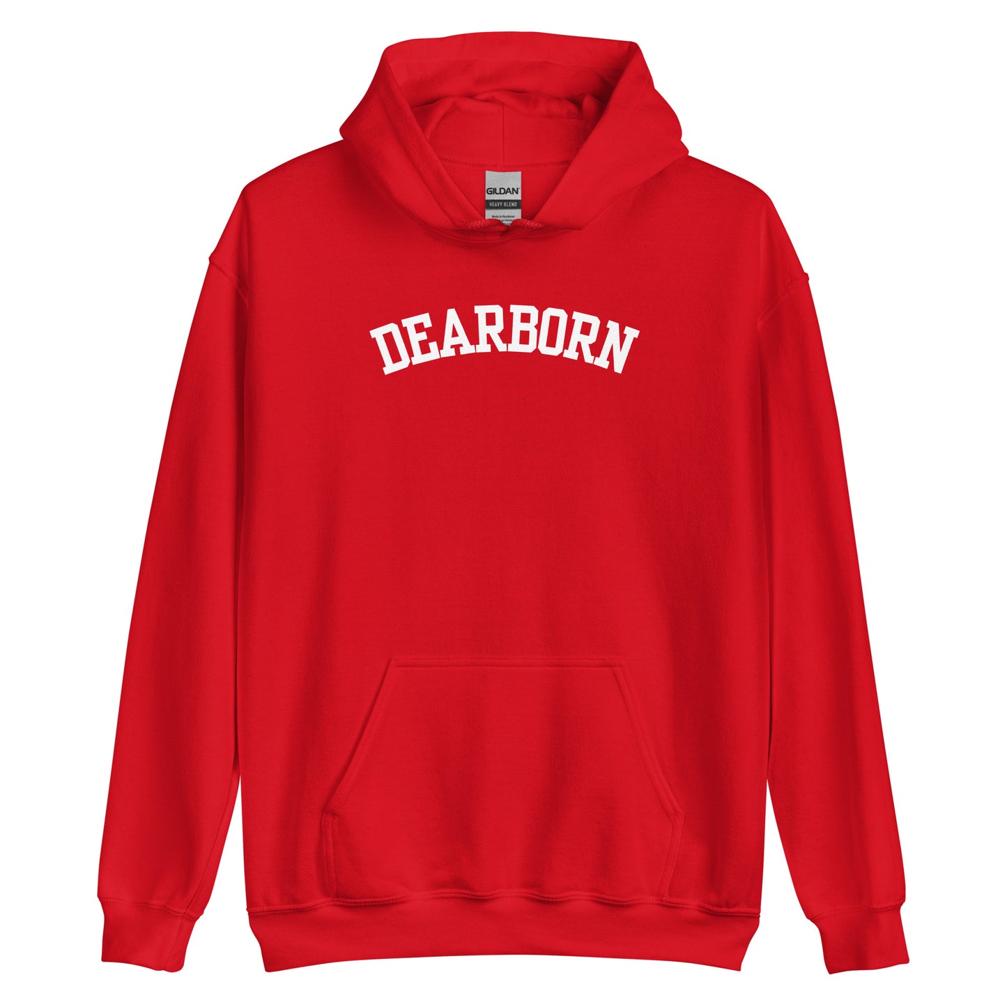 Dearborn Michigan Block Solo Unisex Hoodie