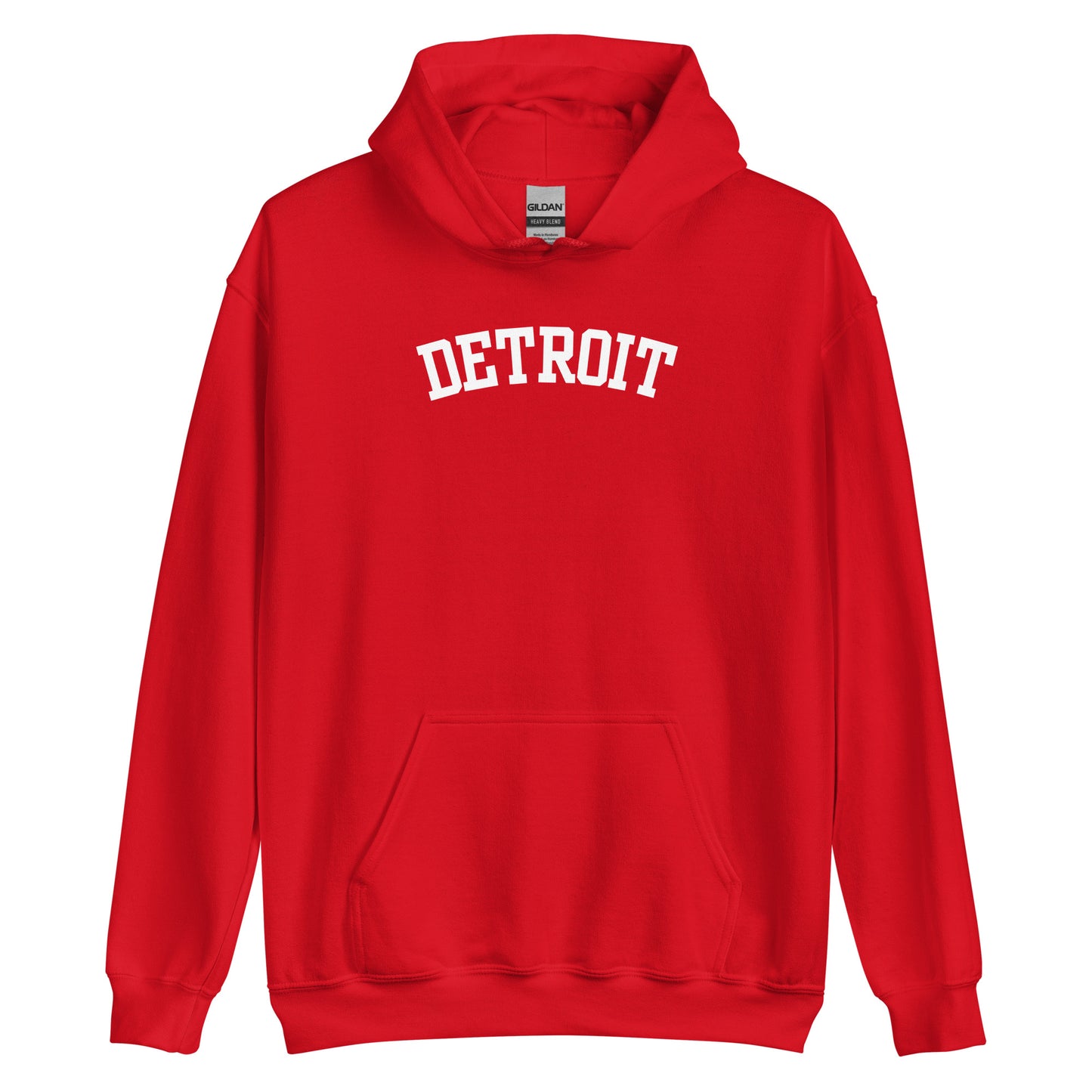 Detroit Michigan Block Solo Unisex Hoodie