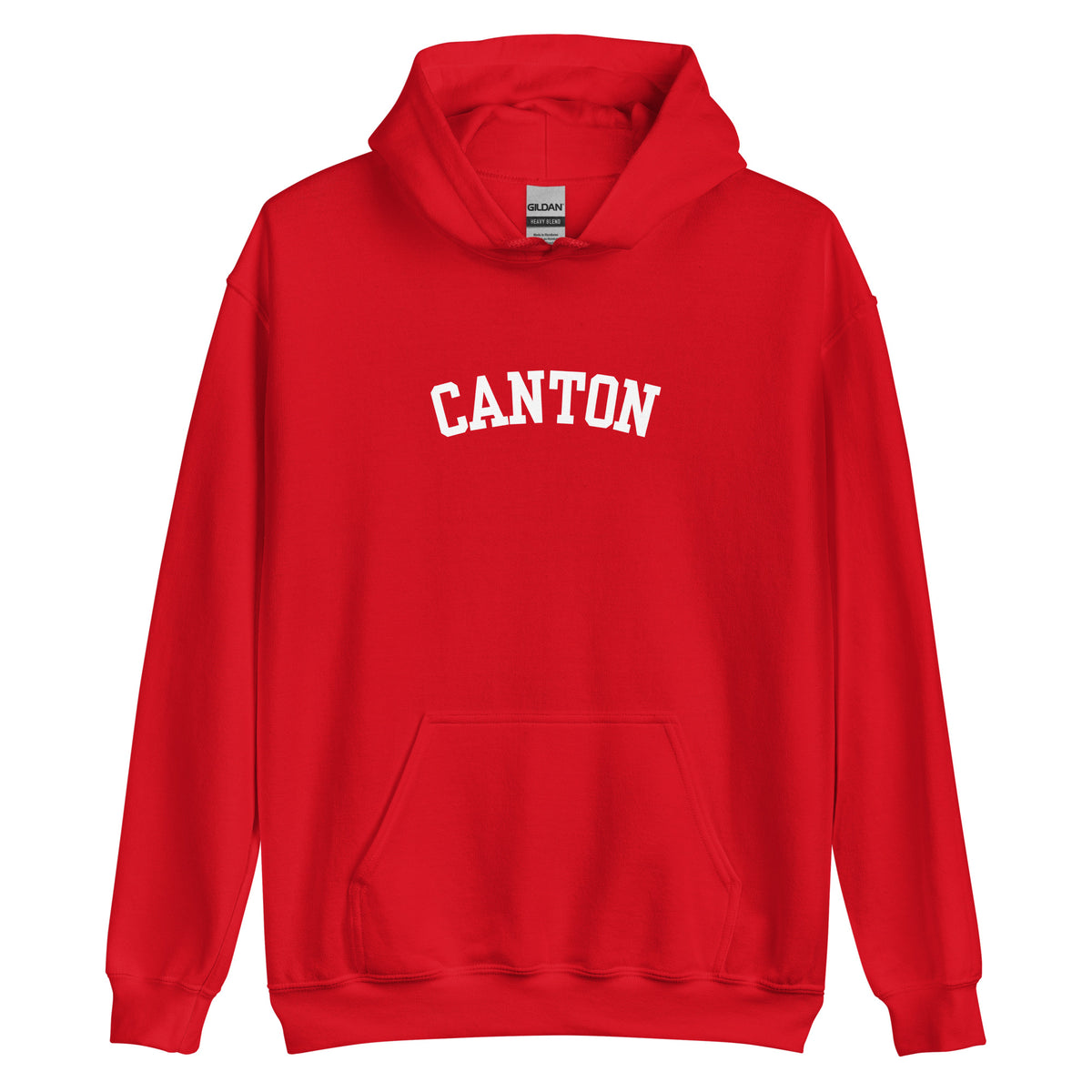 Canton Illinois Block Solo Unisex Hoodie