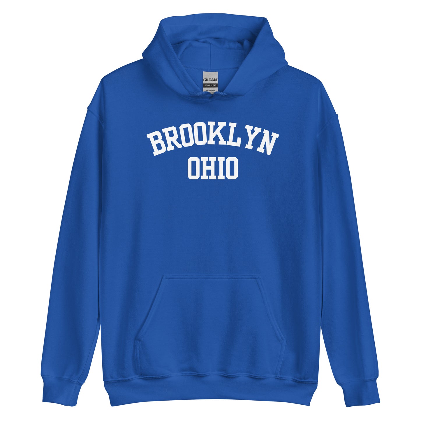 Brooklyn Ohio Block Unisex Hoodie