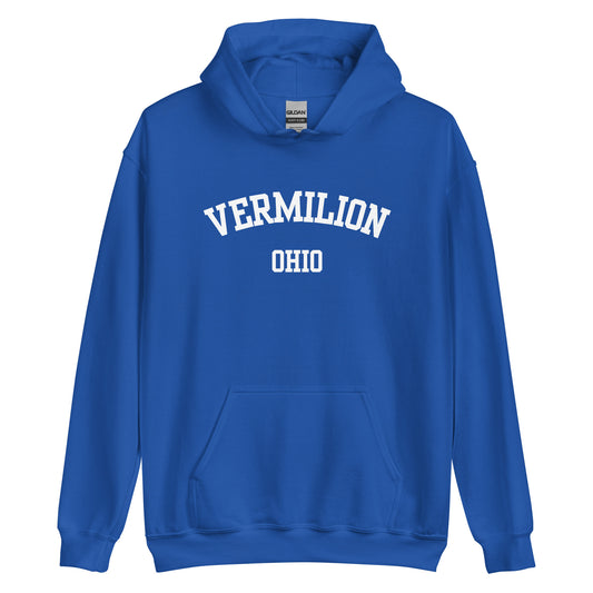 Vermilion Ohio Block Unisex Hoodie
