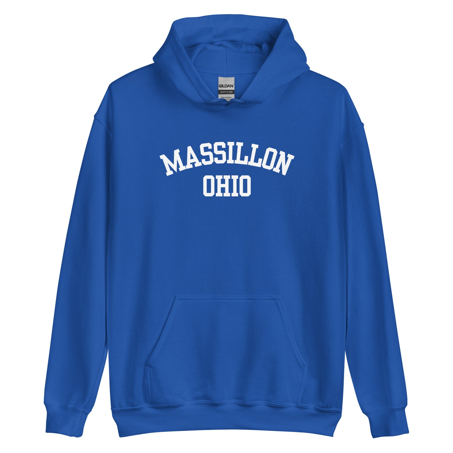 Massillon Ohio Block Unisex Hoodie