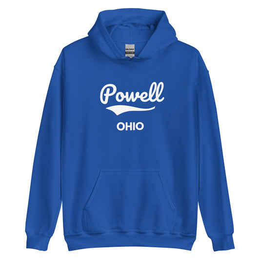 Powell Ohio Script Unisex Hoodie
