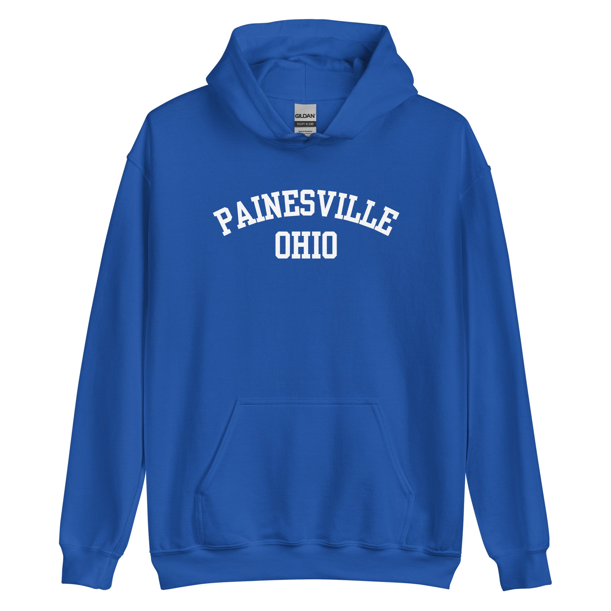 Painesville Ohio Block Unisex Hoodie