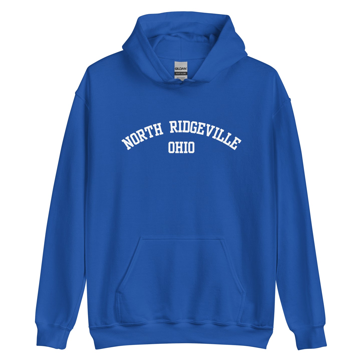 North Ridgeville Ohio Block Unisex Hoodie