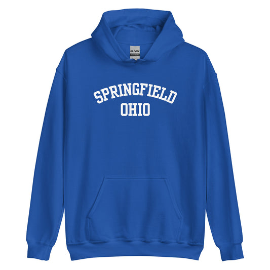 Springfield Ohio Block Unisex Hoodie