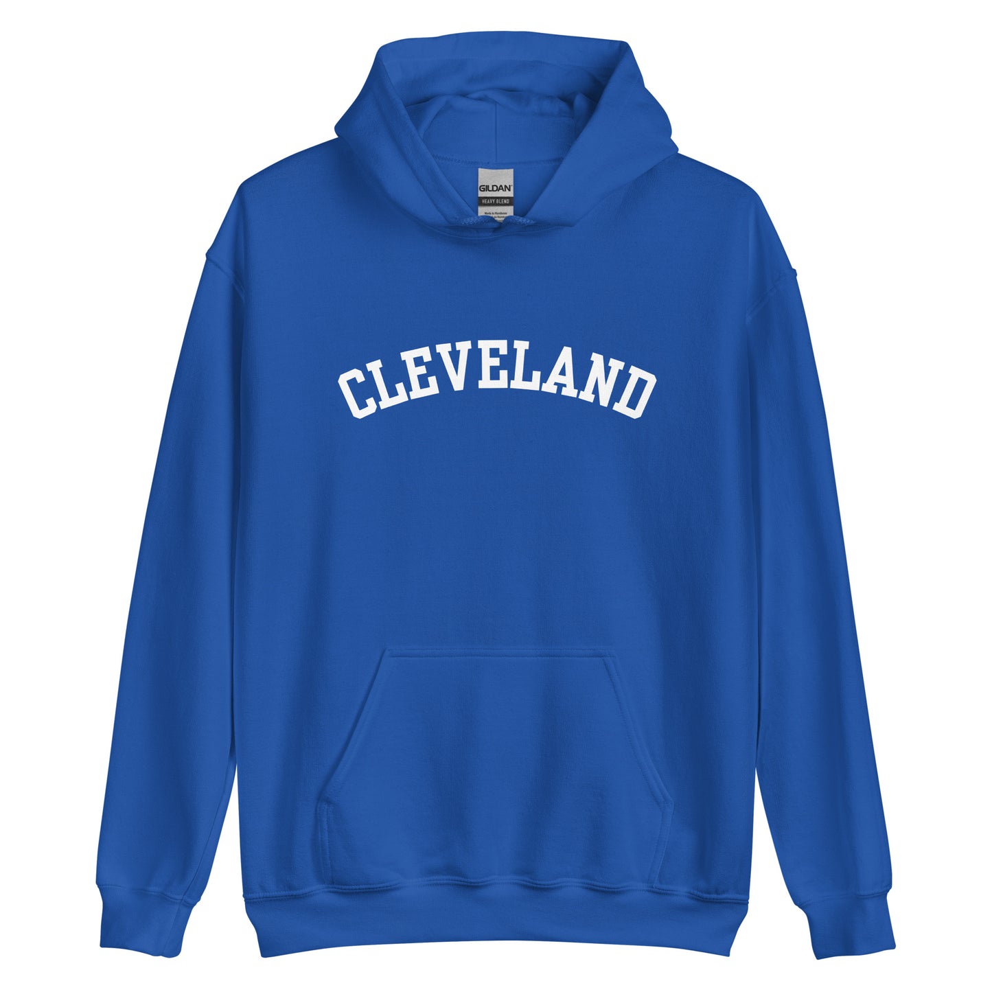 Cleveland Ohio Block Solo Unisex Hoodie