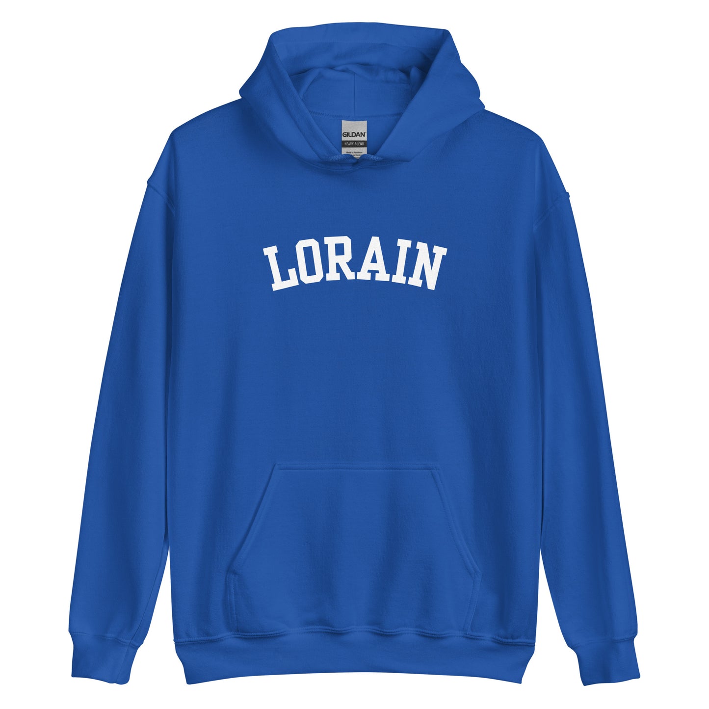 Lorain Ohio Solo Block Unisex Hoodie