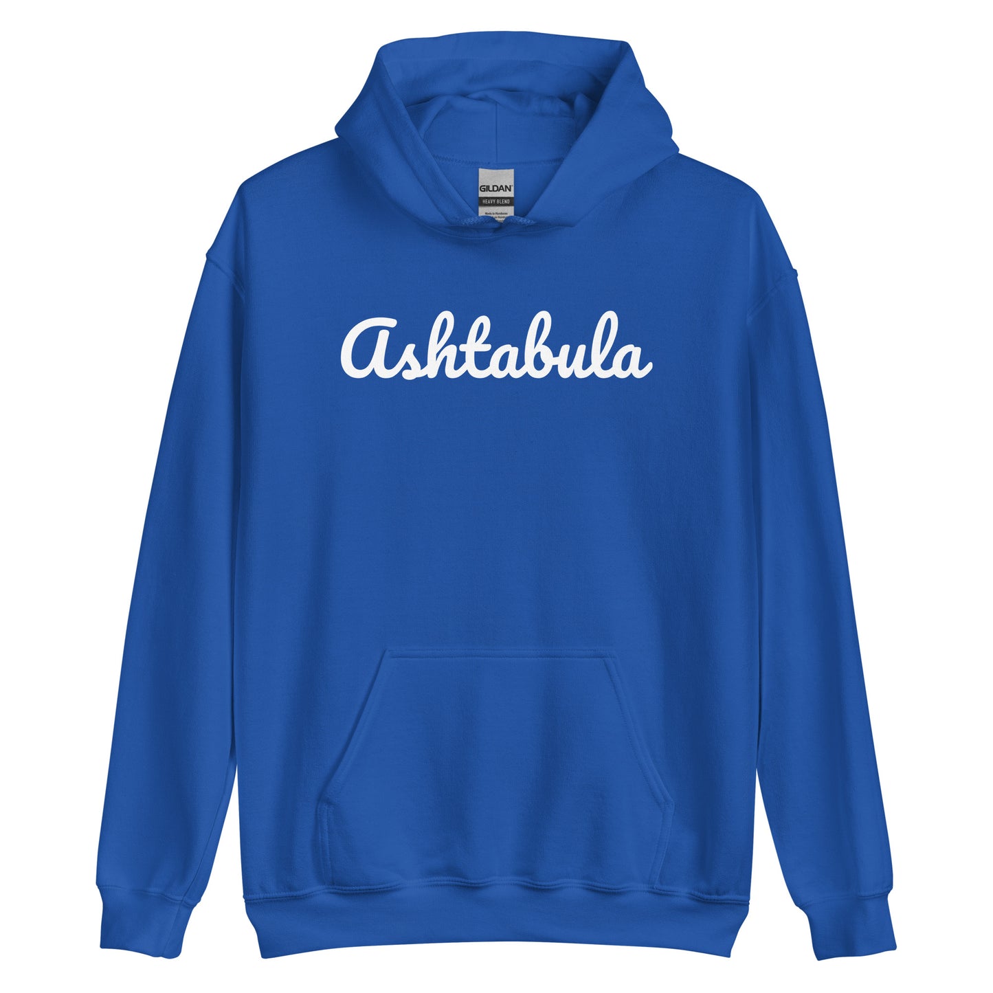 Ashtabula Ohio Solo Script Unisex Hoodie