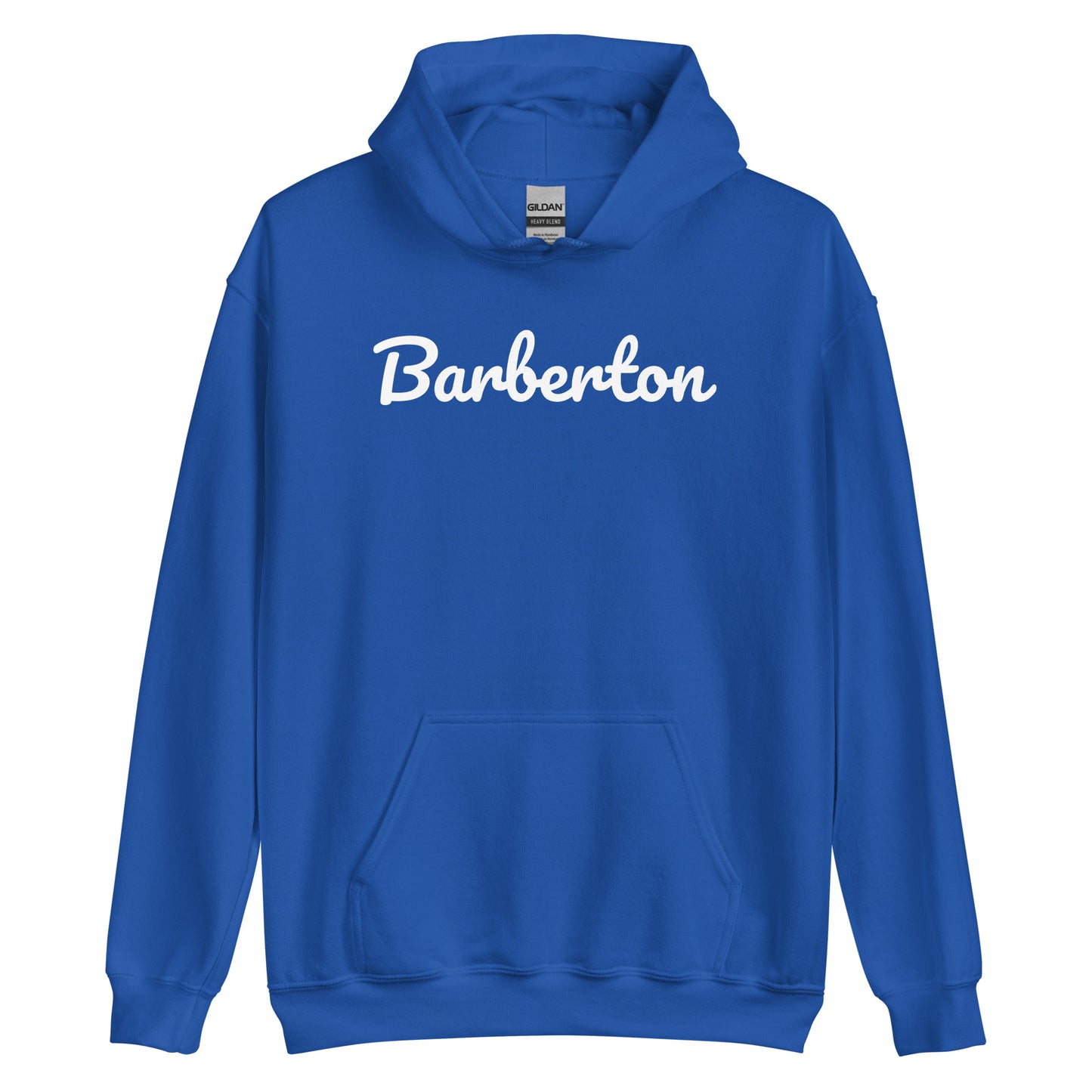 Barberton Ohio Solo Script Unisex Hoodie