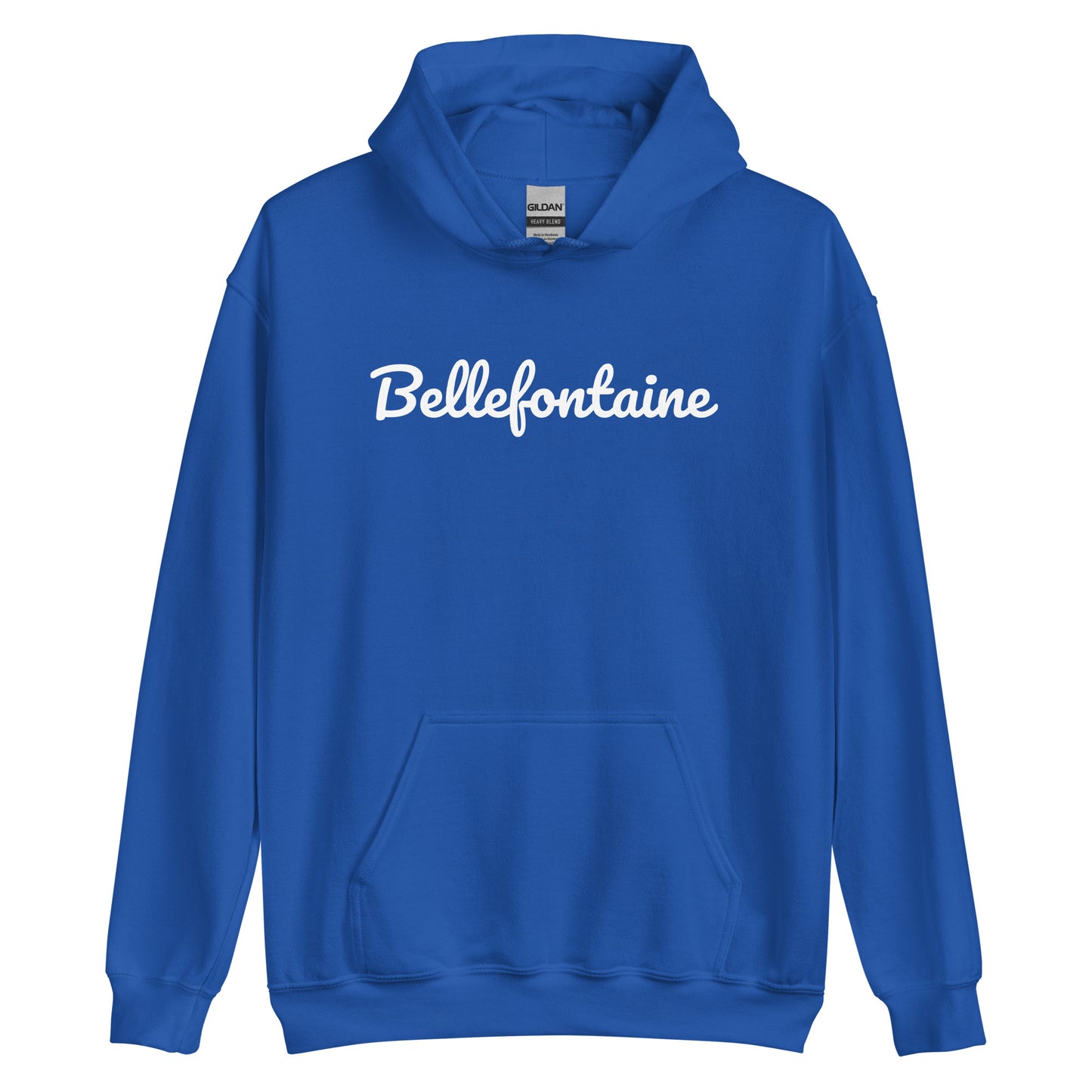 Bellefontaine Ohio Solo Script Unisex Hoodie