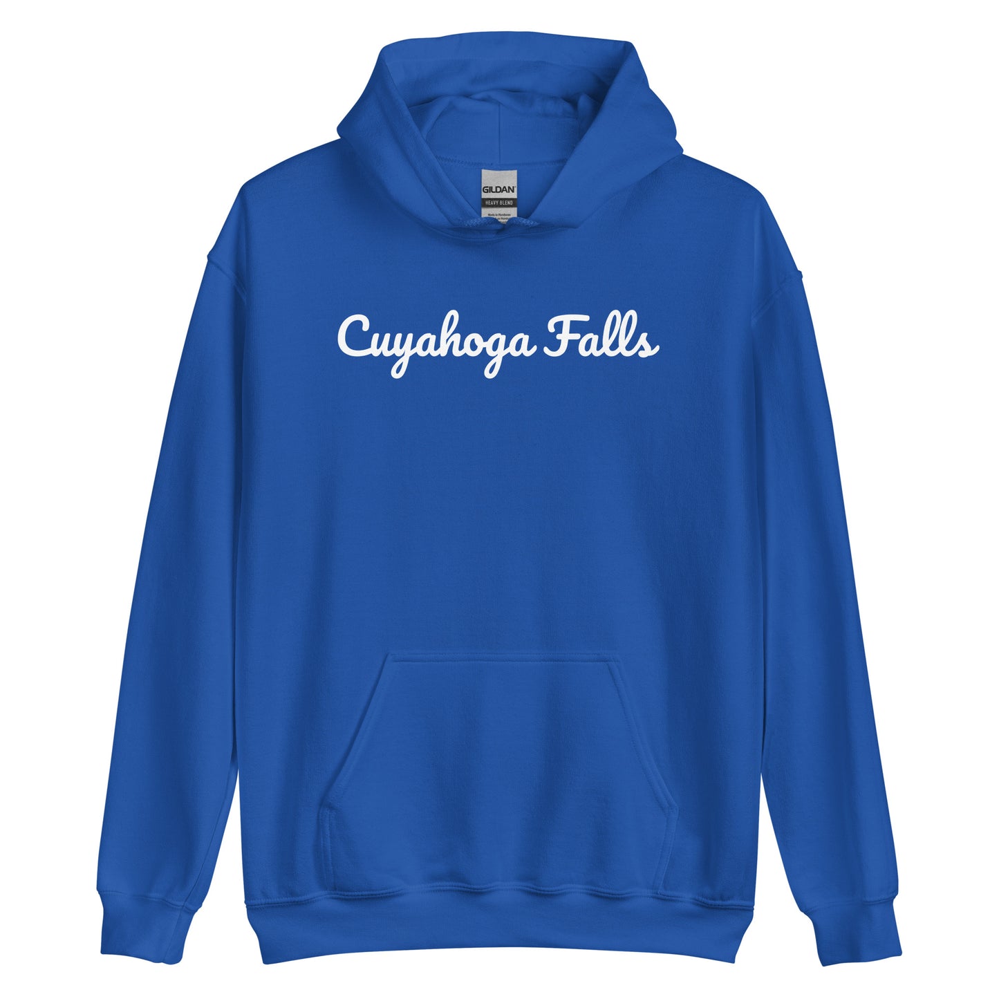 Cuyahoga Falls Ohio Solo Script Unisex Hoodie