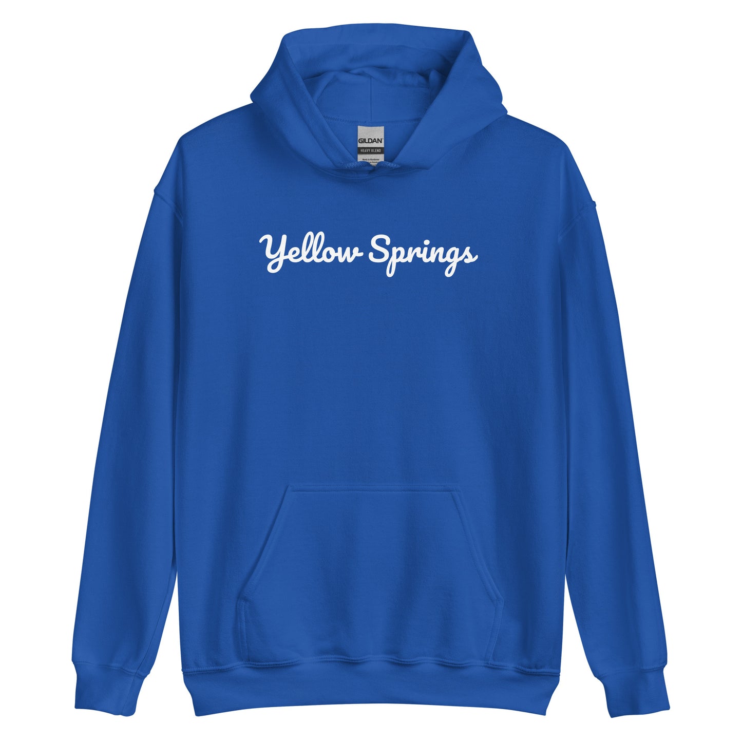 Yellow Springs Ohio Solo Script Unisex Hoodie