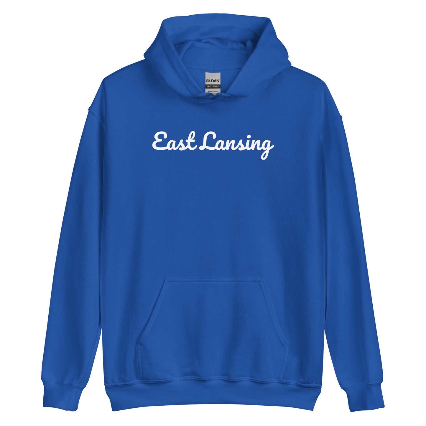 East Lansing Michigan Solo Script Unisex Hoodie