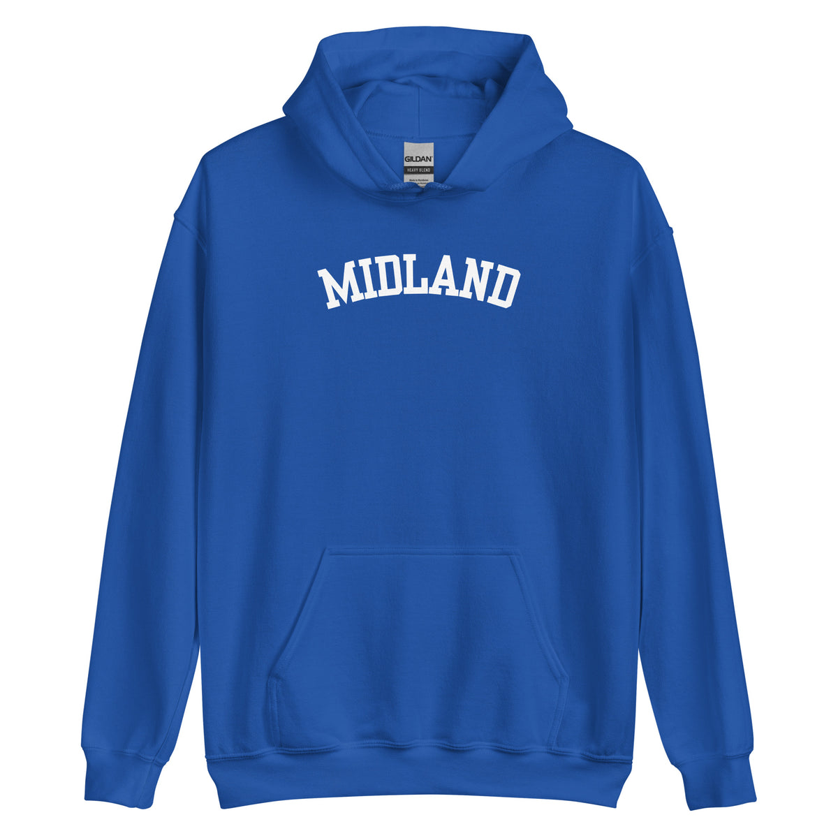 Midland Michigan Block Solo Unisex Hoodie
