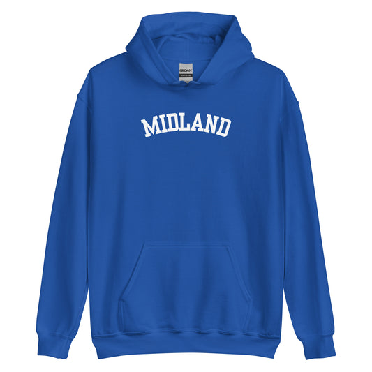 Midland Michigan Block Solo Unisex Hoodie